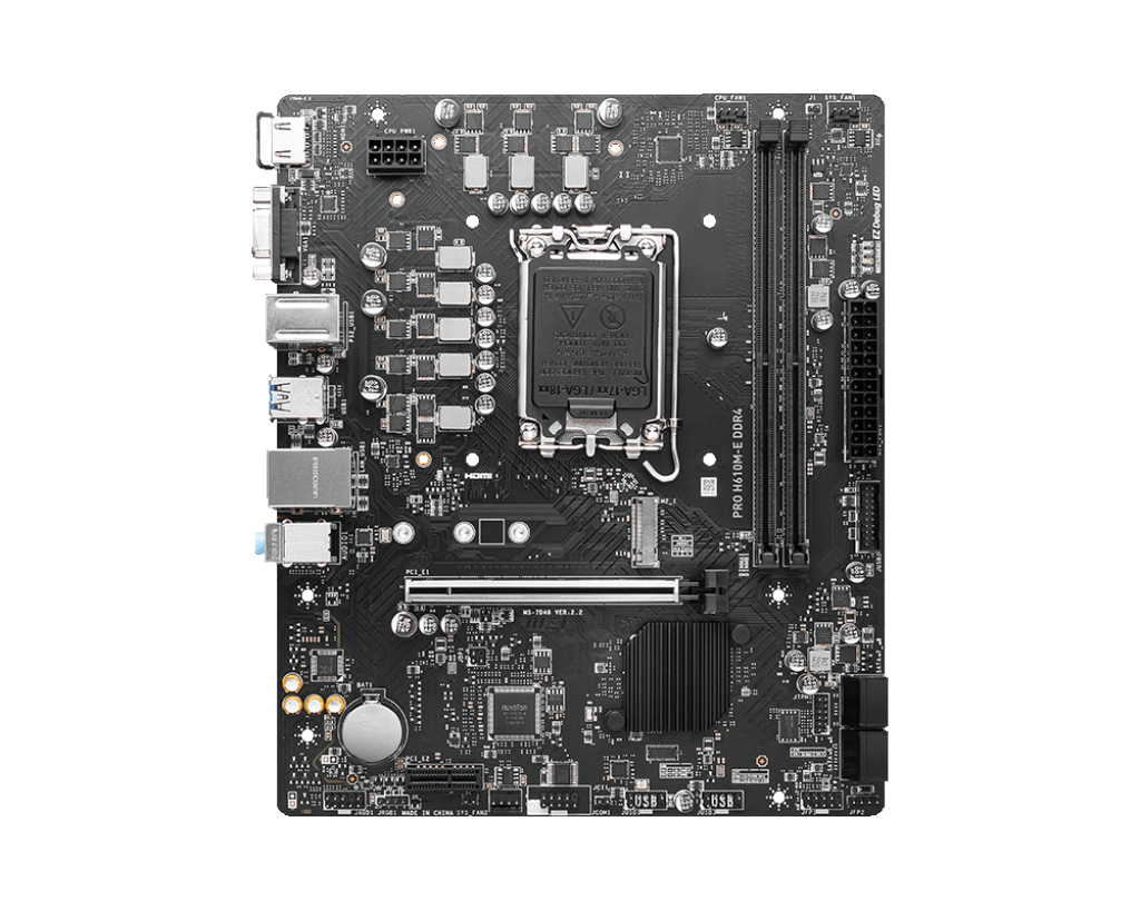 PRO H610M-E DDR4