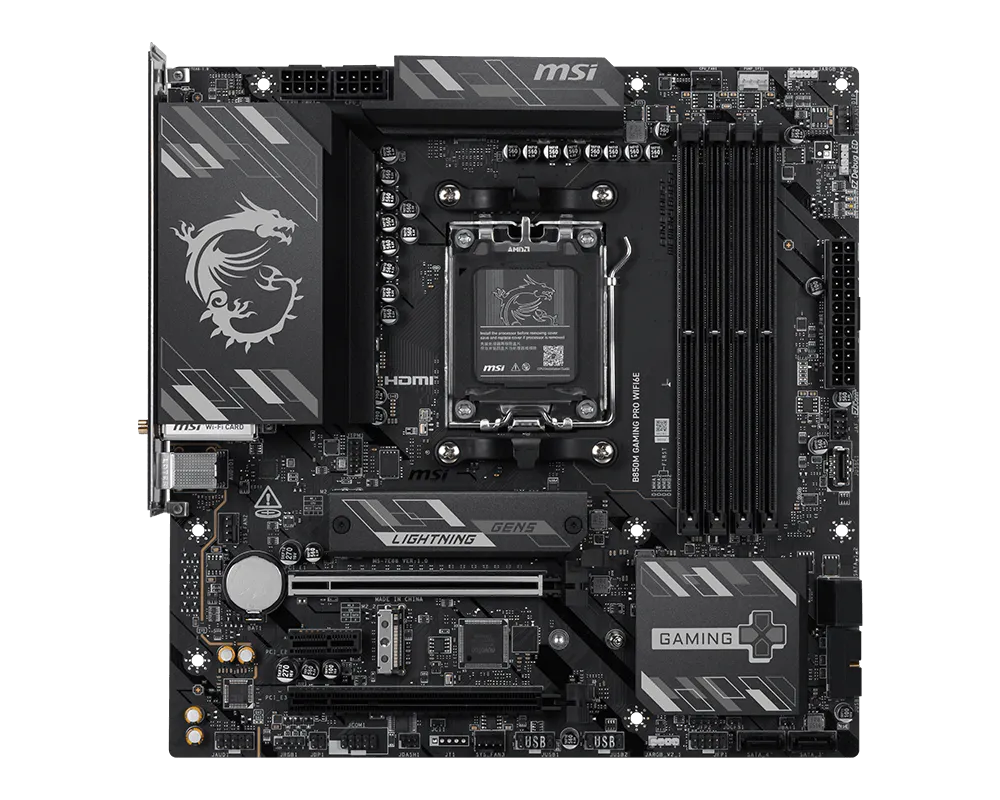 B850M GAMING PRO WIFI6E