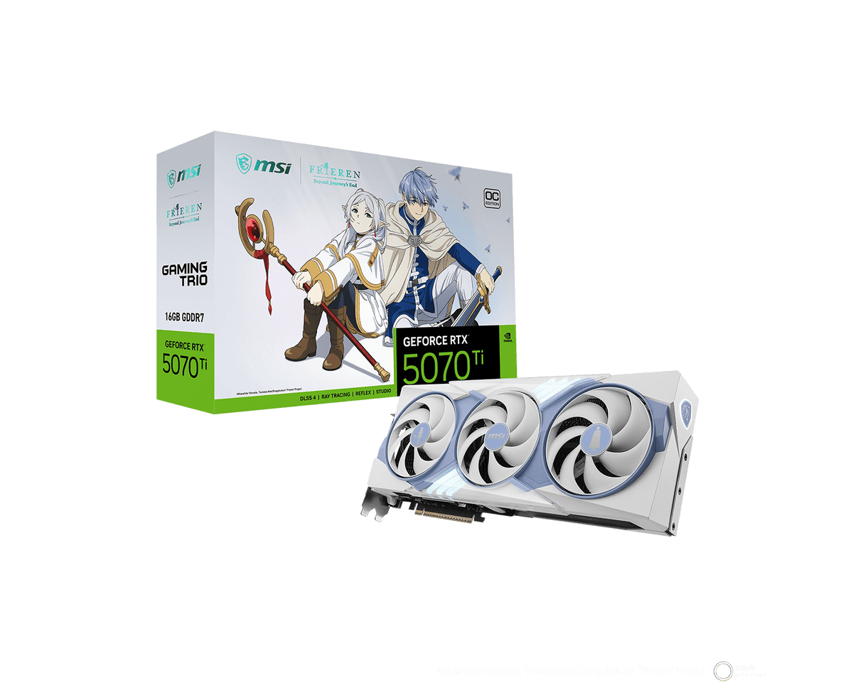 GeForce RTX™ 5070 Ti 16G FRIEREN EDITION OC - 葬送的芙莉蓮